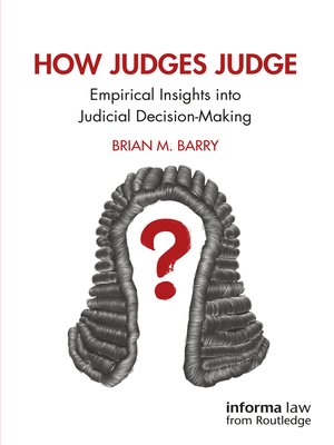 cover image of How Judges Judge